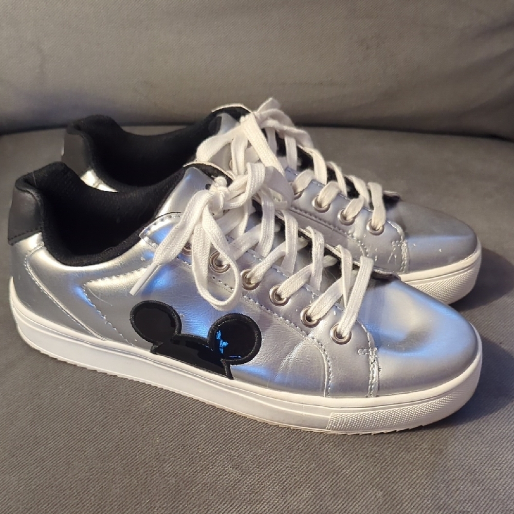 Disney Mickey Mouse Silver with black Mickey Ears
